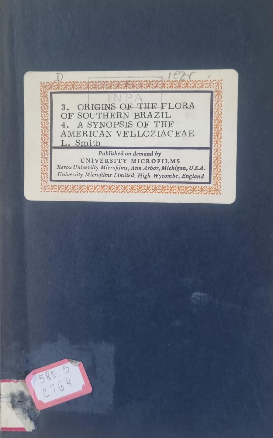 Imagem da capa do livro